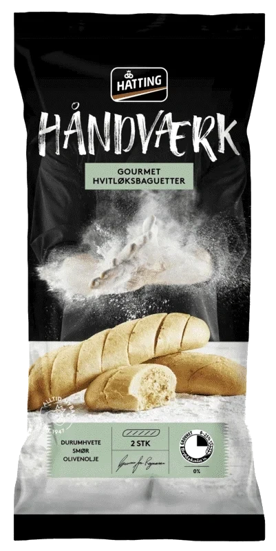 Hatting Gourmet Hvitløksbaguett 2pk 350g