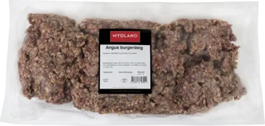 Angus Burgerdeig Ca 2,5kg Frys Mydland