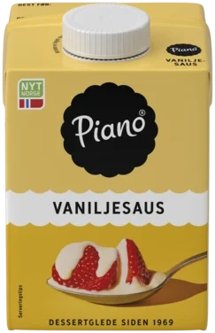 Piano Vaniljesaus 1/2l Tine