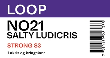 Loop No21 Salty Ludicris Strong S3 All White 24 Portions 15g