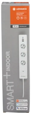 Smart+ Wifi Multi Stikkontakt 1,5m