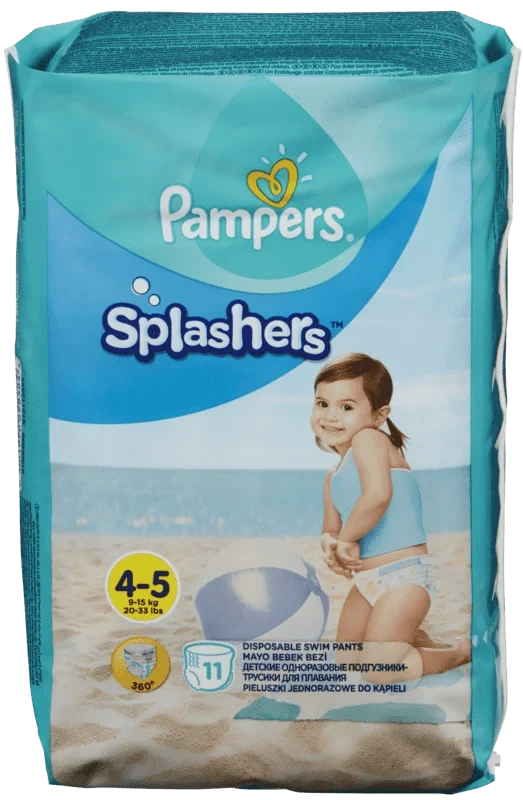 Pampers Splashers S4-5 9-15kg 11stk