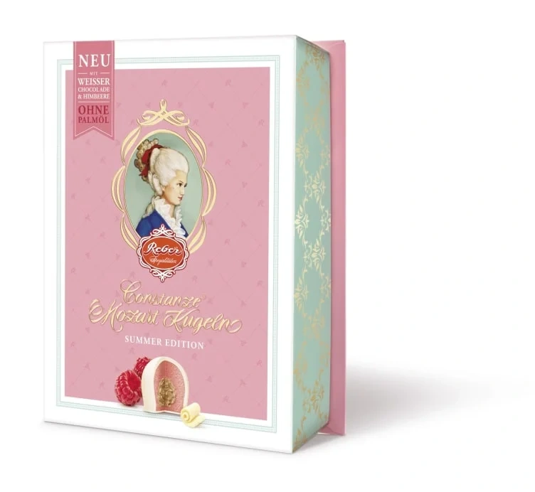 Reber Constance 6pcs 120g White Mozart Kugel