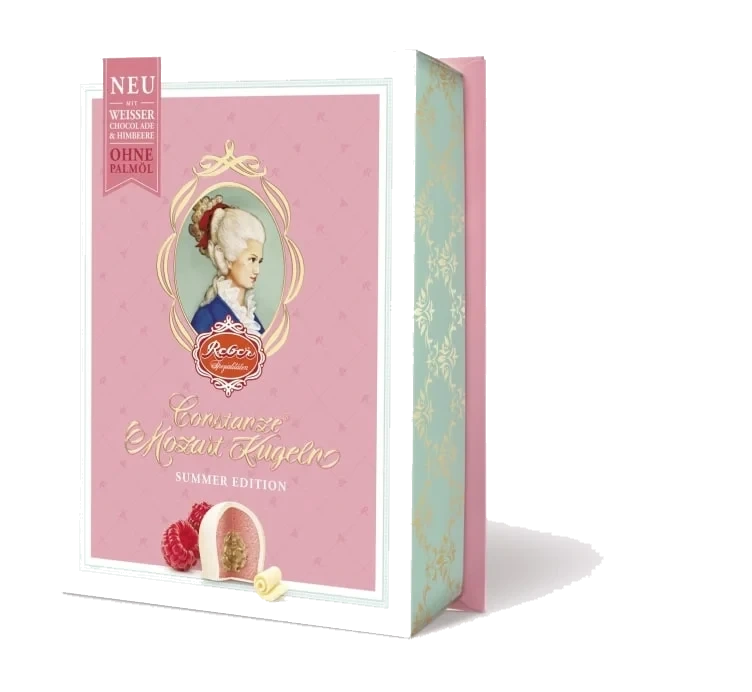 Reber Constance 6pcs 120g White Mozart Kugel