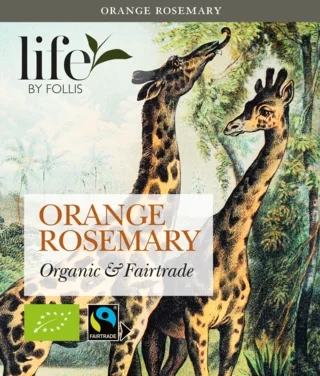 Orange Rosemary Te, Økologisk & Fairtrade, 20 Stk, Life By Follis