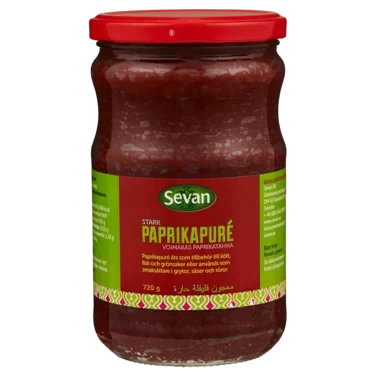 Paprikapuré Sterk 650g