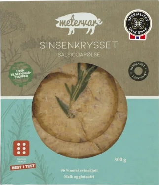 Sinsenkrysset - Rå Salsicciapølse