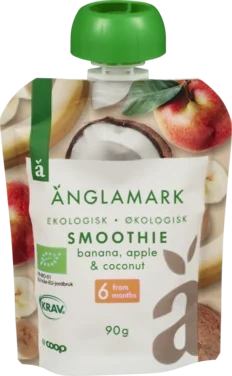 Smoothie Banana/apple/coconut