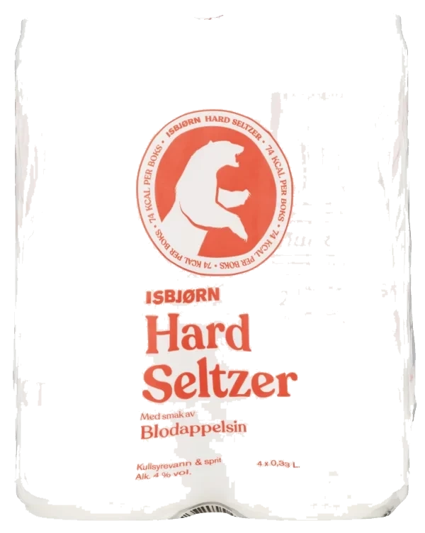 Mack Isbjørn Hard Seltzer Blodapp.0,33lx4bx