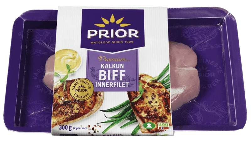 Prior Kalkunbiff 300g