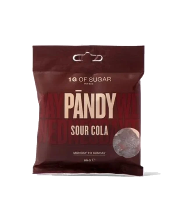 Sour Cola u/Sukker 50g Pändy