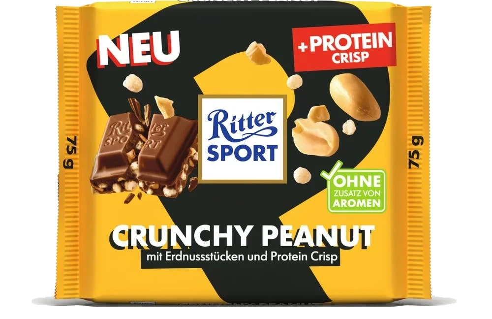 Mjölkchoklad Protein Crunchy Peanut