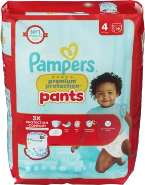 Pampers Bleier Premprot Pants S4 9-15kg 19stk
