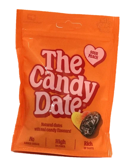 The Candy Date Sour Peach 100g