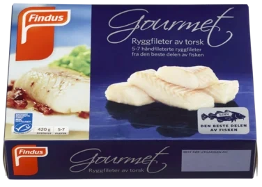 Torskefilet Gourmet 420g Findus