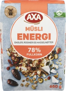 Müsli Energi 650g Axa