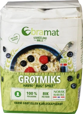 Bramat Grøtmiks Havre&Rug&Spelt 500g Stangeland