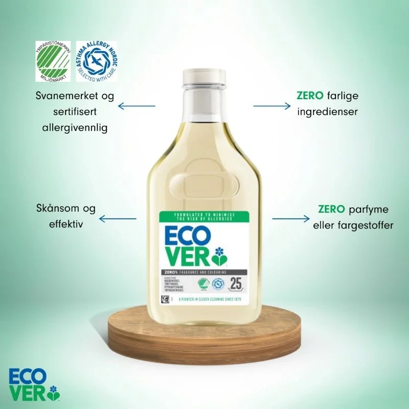 Tøyvaskemiddel Universal ZERO