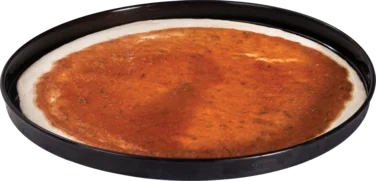 Pizzabunn Rå m/Saus 30cm Stabb