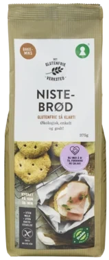 Nistebrød Miks 375g Det Glutenfrie Verksted