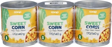Supersweet Whole Corn Kernels, 3*170g