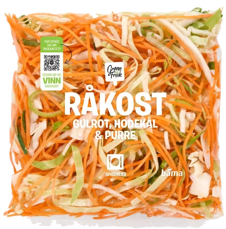 Råkost 270g Pilot Grønnsaker