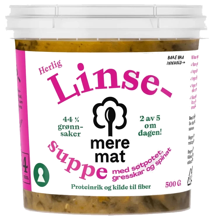Mere Mat Linsesuppe 500g