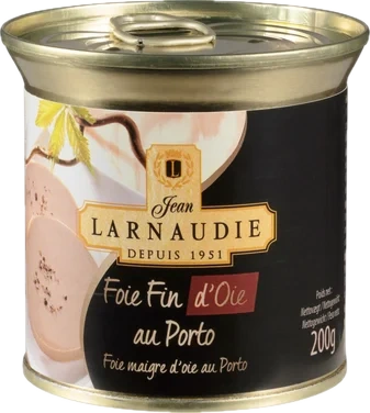 Gåselever Mousse m/Portvin Mager 200g Larnaudie
