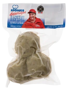 Raspeball med Flesk Ca 900g Signes Raspeball