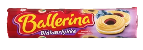 Ballerina Blåbærlykke 190g