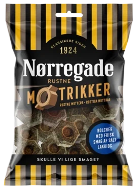 Nørregade Rustne Møtrikker 100g