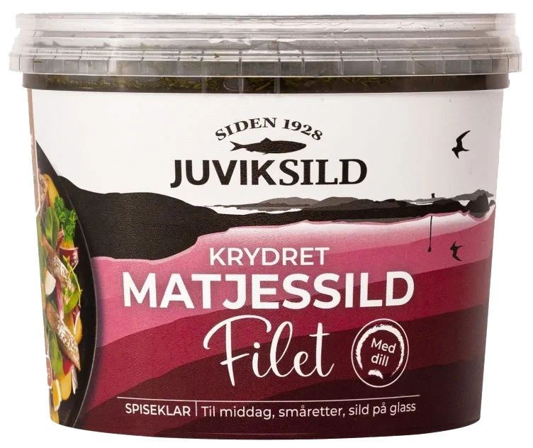 Matjessildfilet Krydret 800g Juviksild