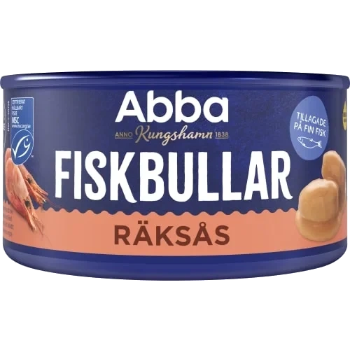Fiskbullar i Räksås