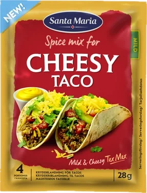 Cheesy Taco Spice Mix 28g Santa Maria
