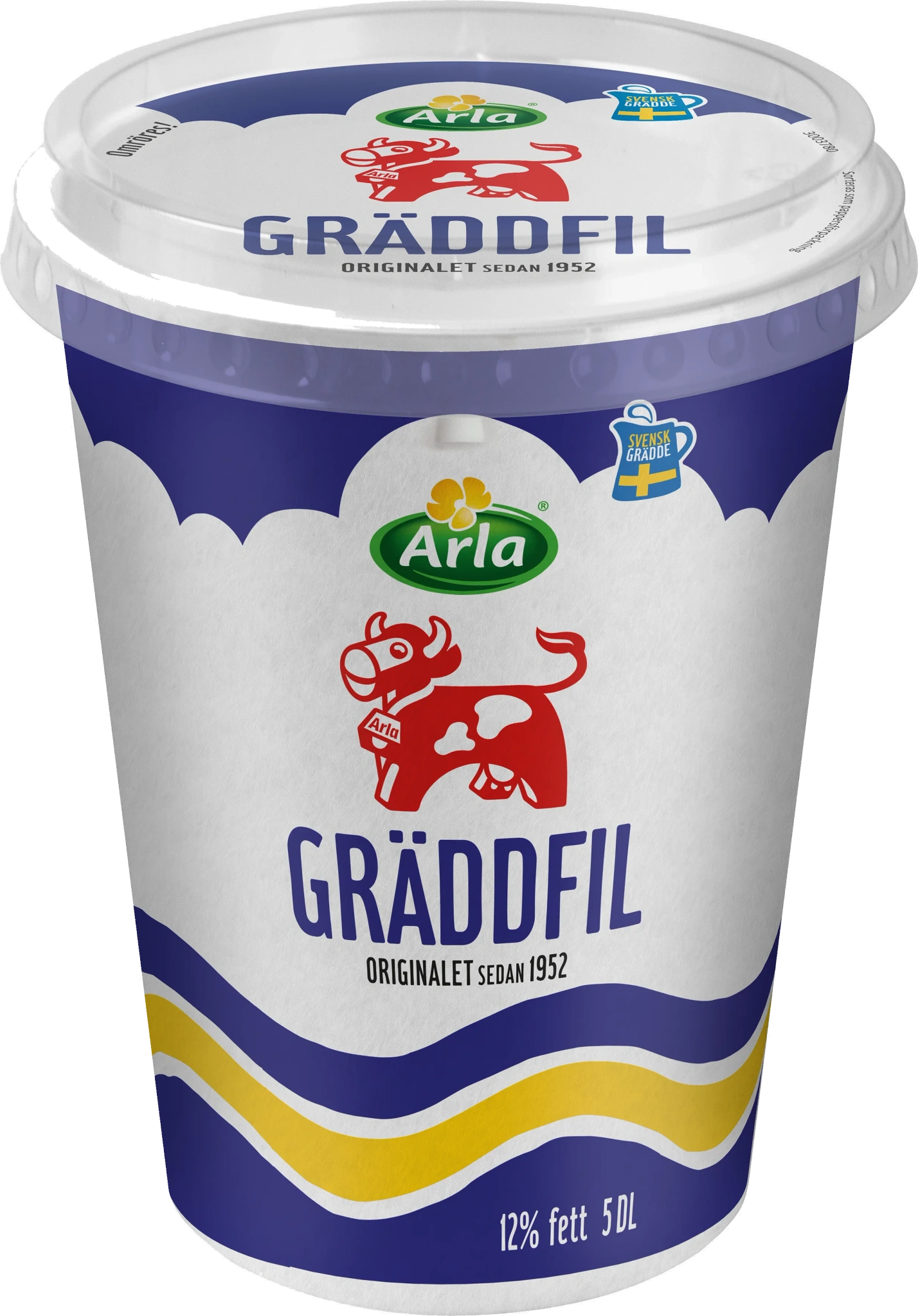 Gräddfil 12% 5 dl