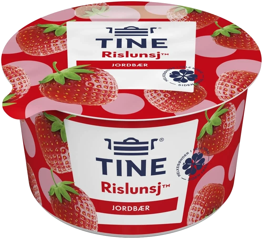 Rislunsj med jordbær