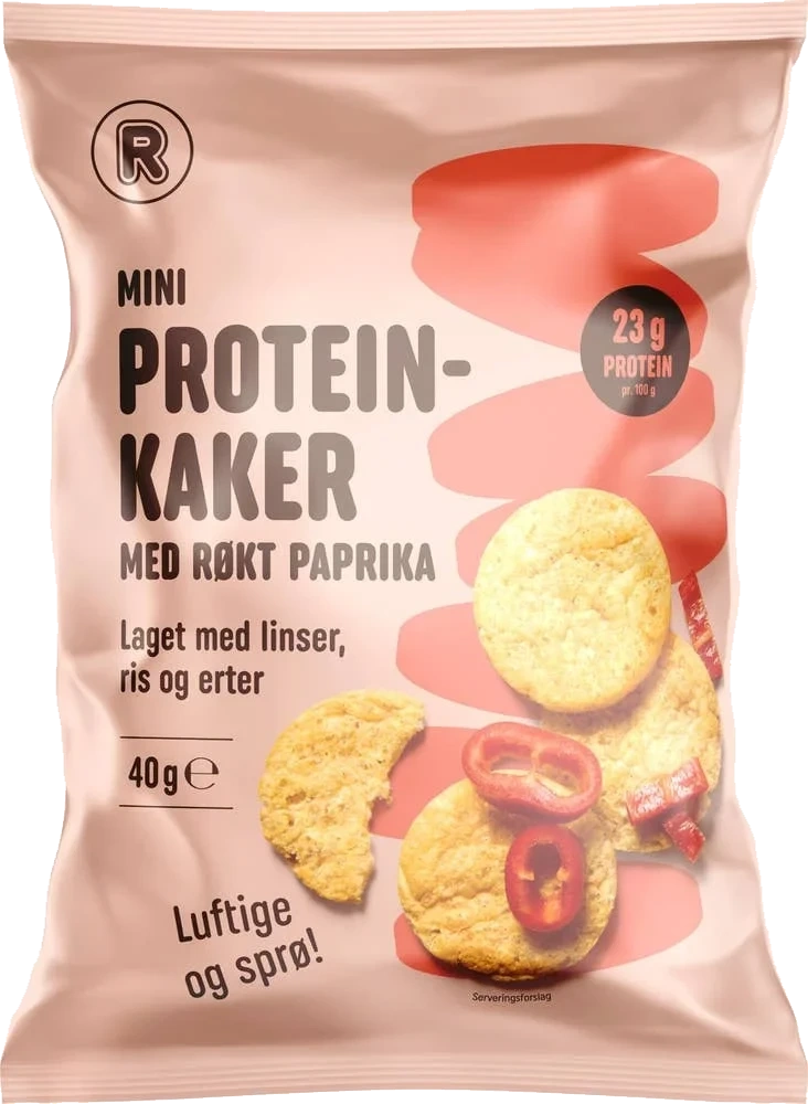 Mini proteinkaker med røkt paprika