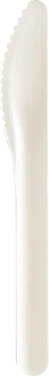 Kniv Plumapapir16.5cm Hvit