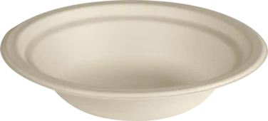 Tallerken Dyp Fiber 18cm Brun Biopak