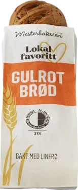 Gulrotbrød Mesterbakeren 720g