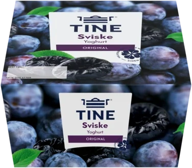 Tine Yoghurt Sviske 4x150g