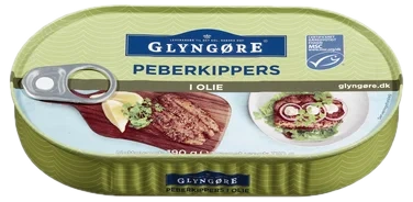 Pepperkippers i Olje 190g