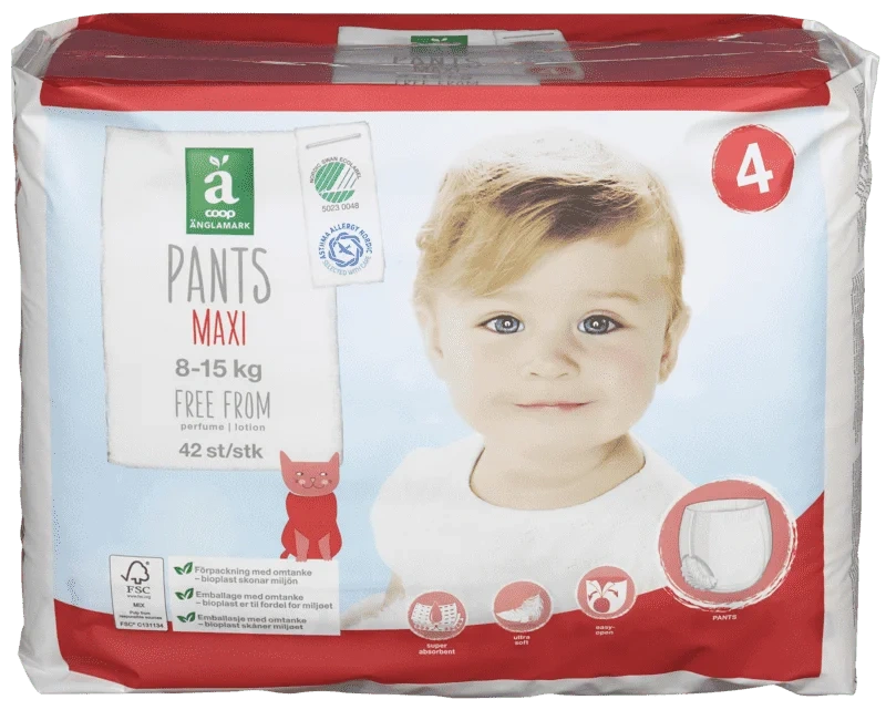 Änglamark Buksebleier Maxi 42stk