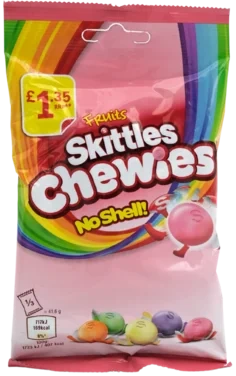 Skittles Chewies Fruits Sweets Treat Bag 125g