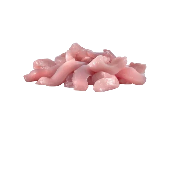 Kyllingfilet Naturell Strimlet 20mm 2.5kg Fryst Vestfold Fugl