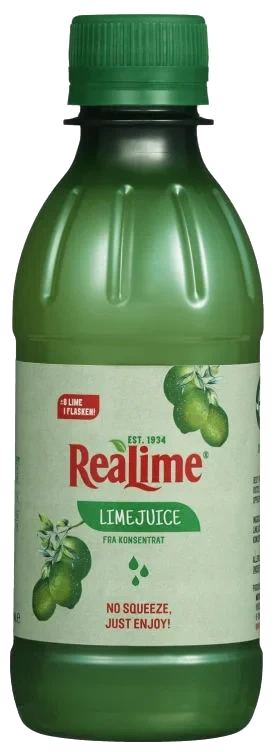 Realemon Lime Juice 12x250ml