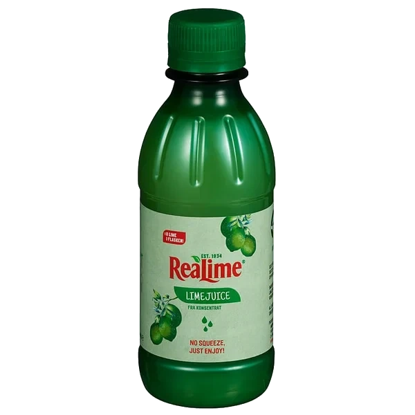 Realemon Lime Juice 12x250ml