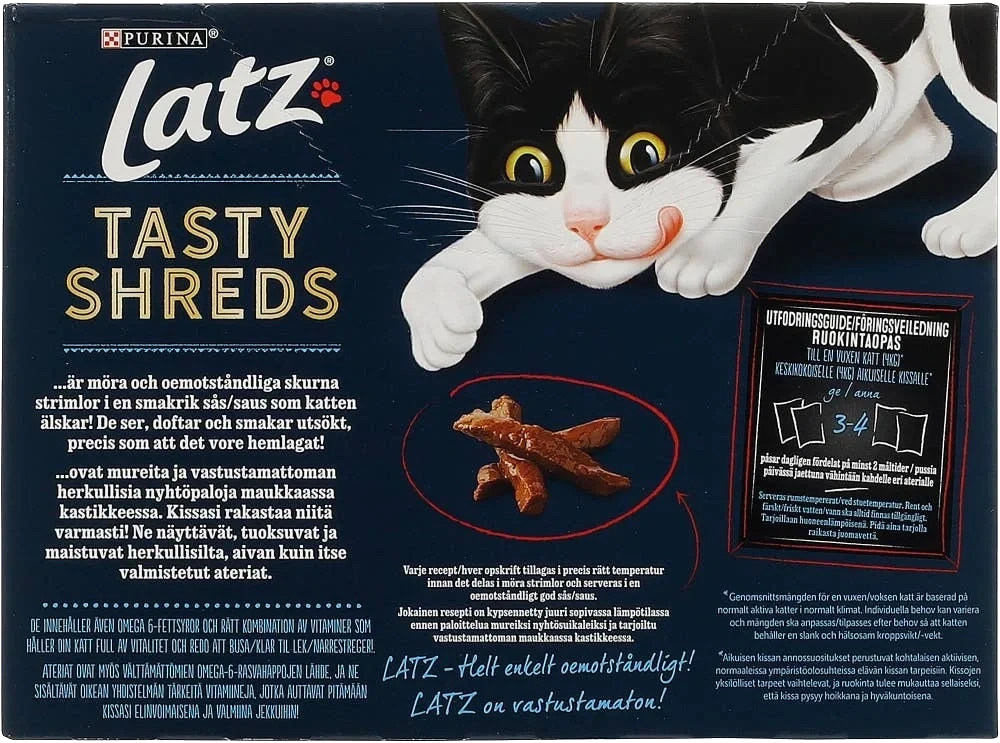 Latz Tasty Shreds Kjøtt