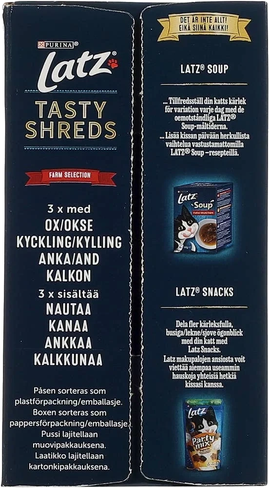 Latz Tasty Shreds Kjøtt
