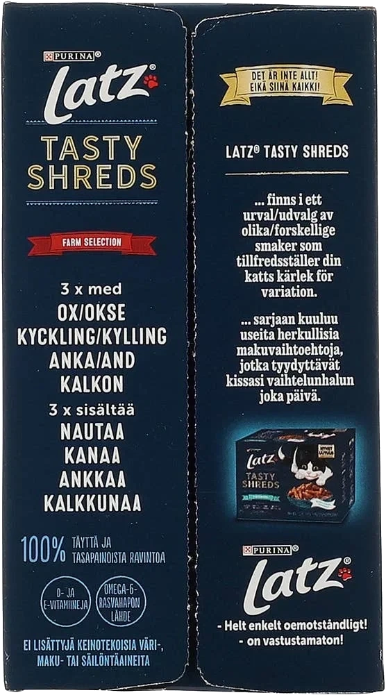 Latz Tasty Shreds Kjøtt